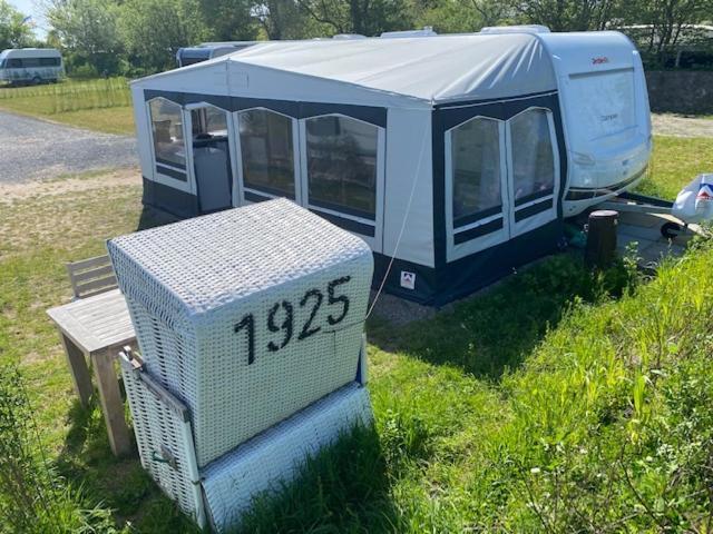 Wohnwagenvermietung Camping-Sylt / Morsum المظهر الخارجي الصورة