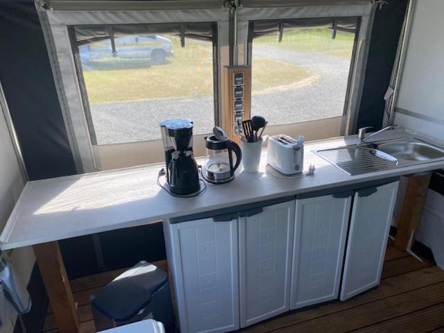 Wohnwagenvermietung Camping-Sylt / Morsum المظهر الخارجي الصورة