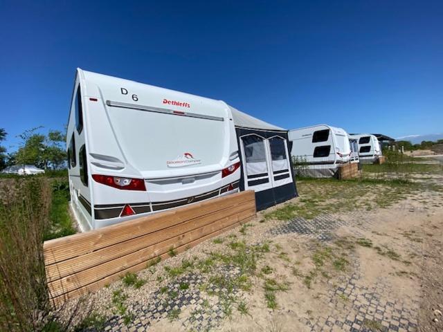 Wohnwagenvermietung Camping-Sylt / Morsum المظهر الخارجي الصورة