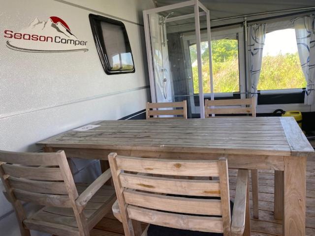 Wohnwagenvermietung Camping-Sylt / Morsum المظهر الخارجي الصورة