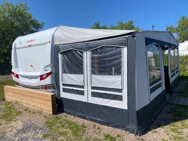 Wohnwagenvermietung Camping-Sylt / Morsum المظهر الخارجي الصورة